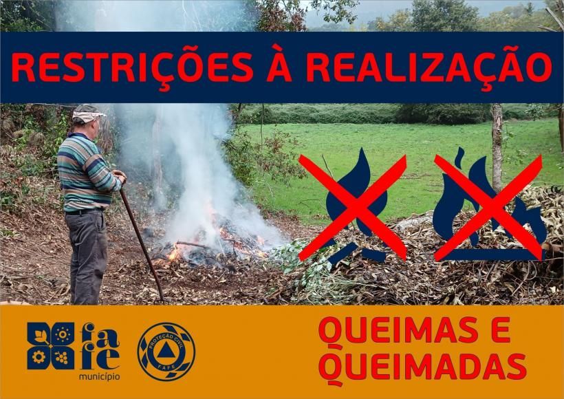 Restrições à realização de queimas e queimadas